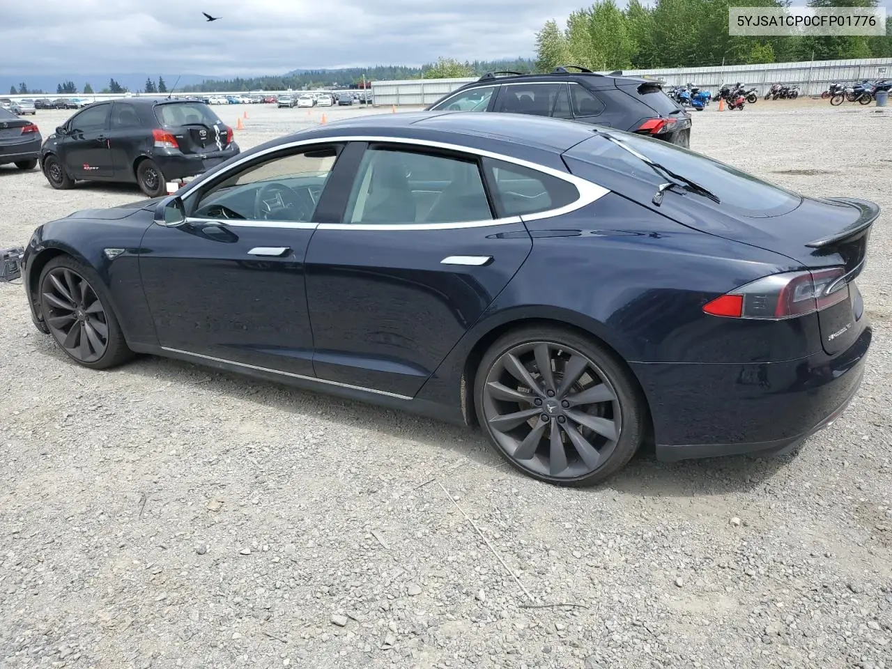 2012 Tesla Model S VIN: 5YJSA1CP0CFP01776 Lot: 56785345
