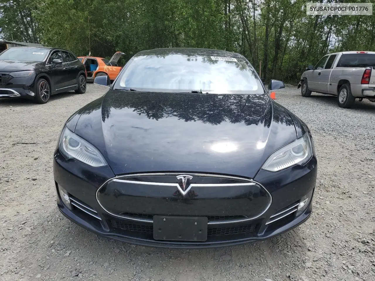 2012 Tesla Model S VIN: 5YJSA1CP0CFP01776 Lot: 56785345