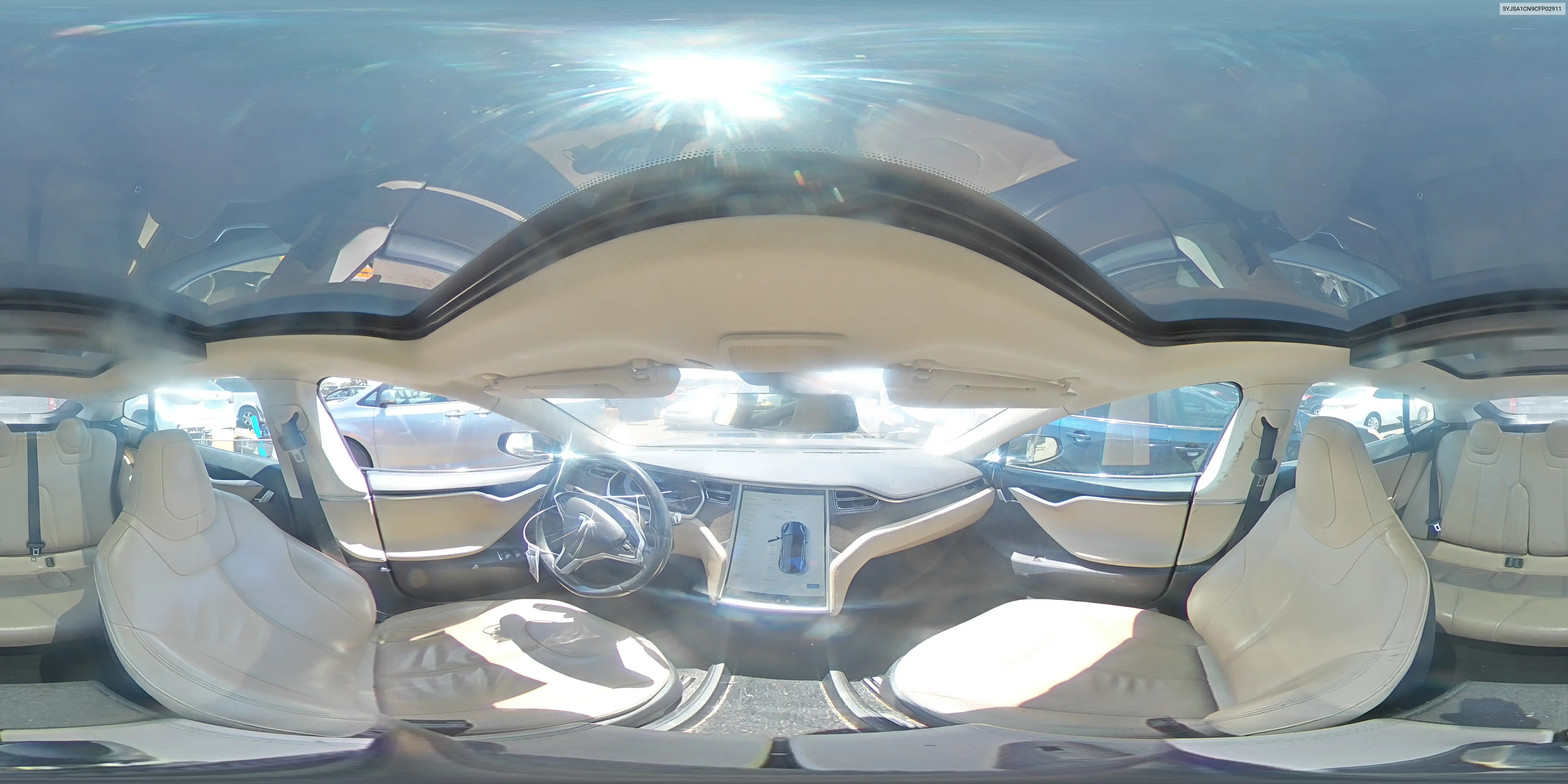 2012 Tesla Model S VIN: 5YJSA1CN9CFP02911 Lot: 62334065