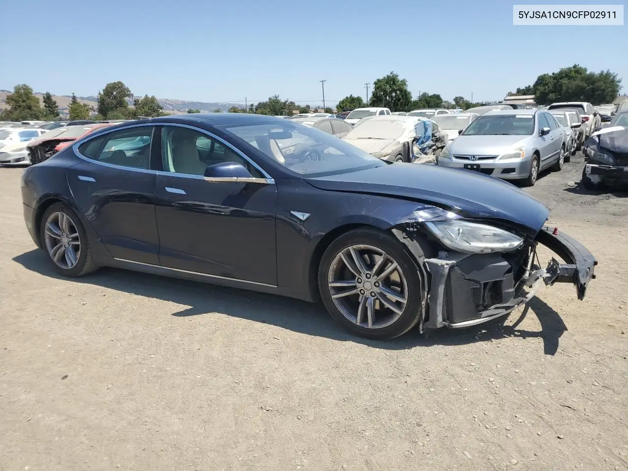2012 Tesla Model S VIN: 5YJSA1CN9CFP02911 Lot: 62334065