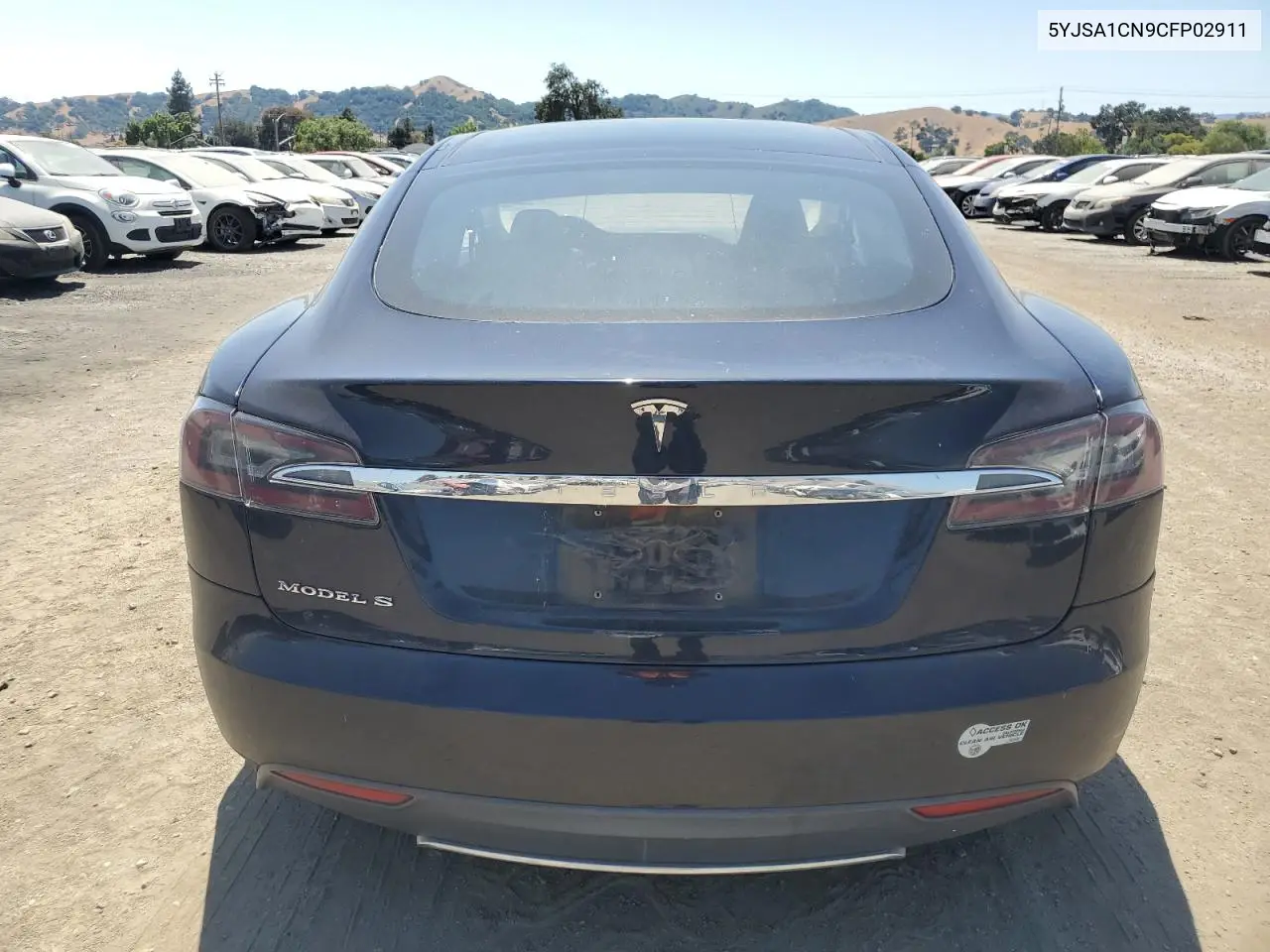 2012 Tesla Model S VIN: 5YJSA1CN9CFP02911 Lot: 62334065