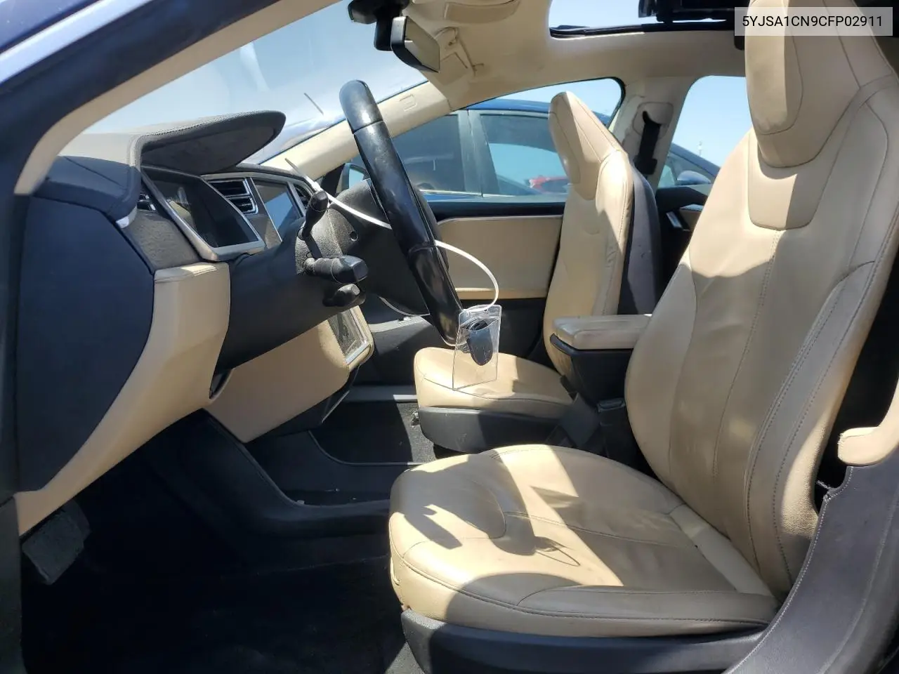 2012 Tesla Model S VIN: 5YJSA1CN9CFP02911 Lot: 62334065