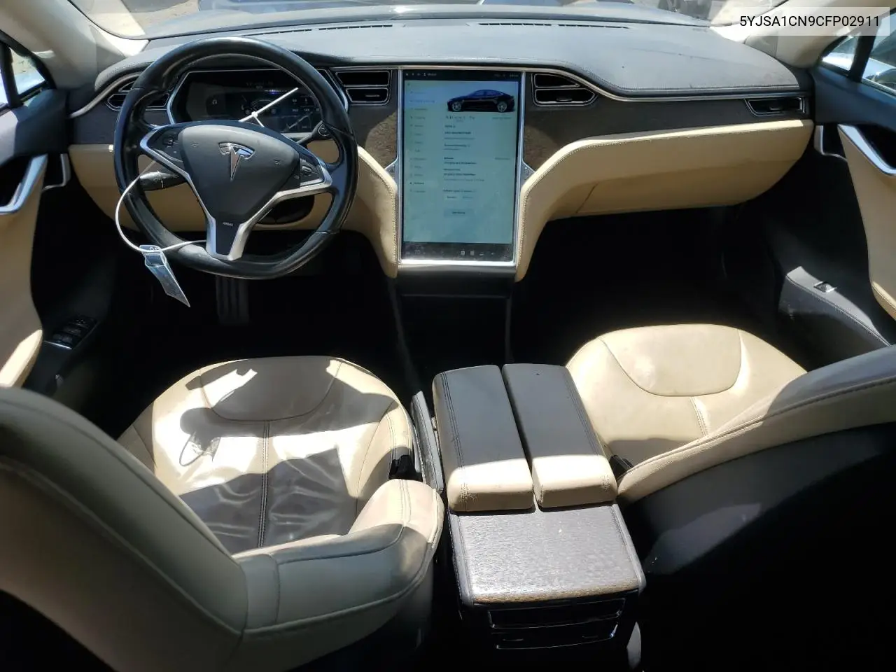 2012 Tesla Model S VIN: 5YJSA1CN9CFP02911 Lot: 62334065