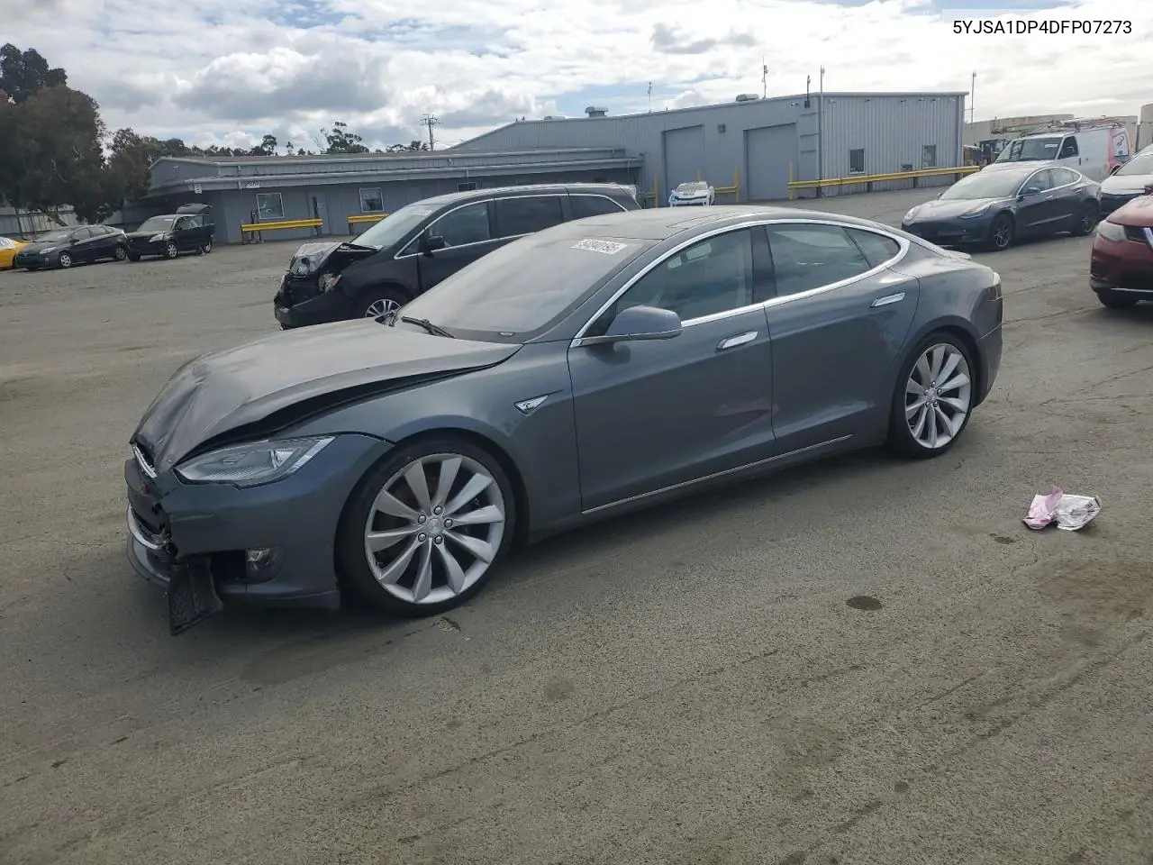 2013 Tesla Model S VIN: 5YJSA1DP4DFP07273 Lot: 54840195