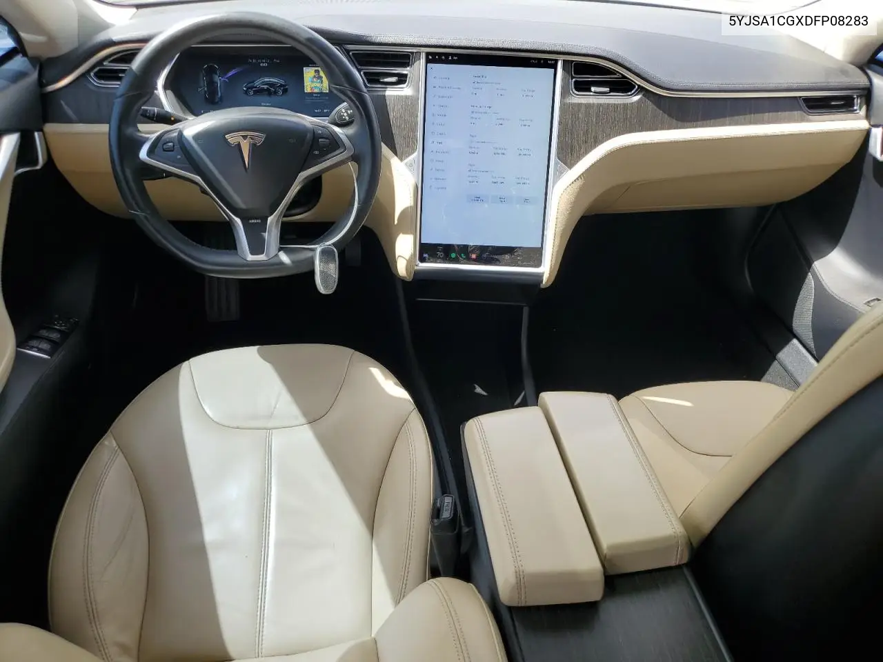 2013 Tesla Model S VIN: 5YJSA1CGXDFP08283 Lot: 56563005