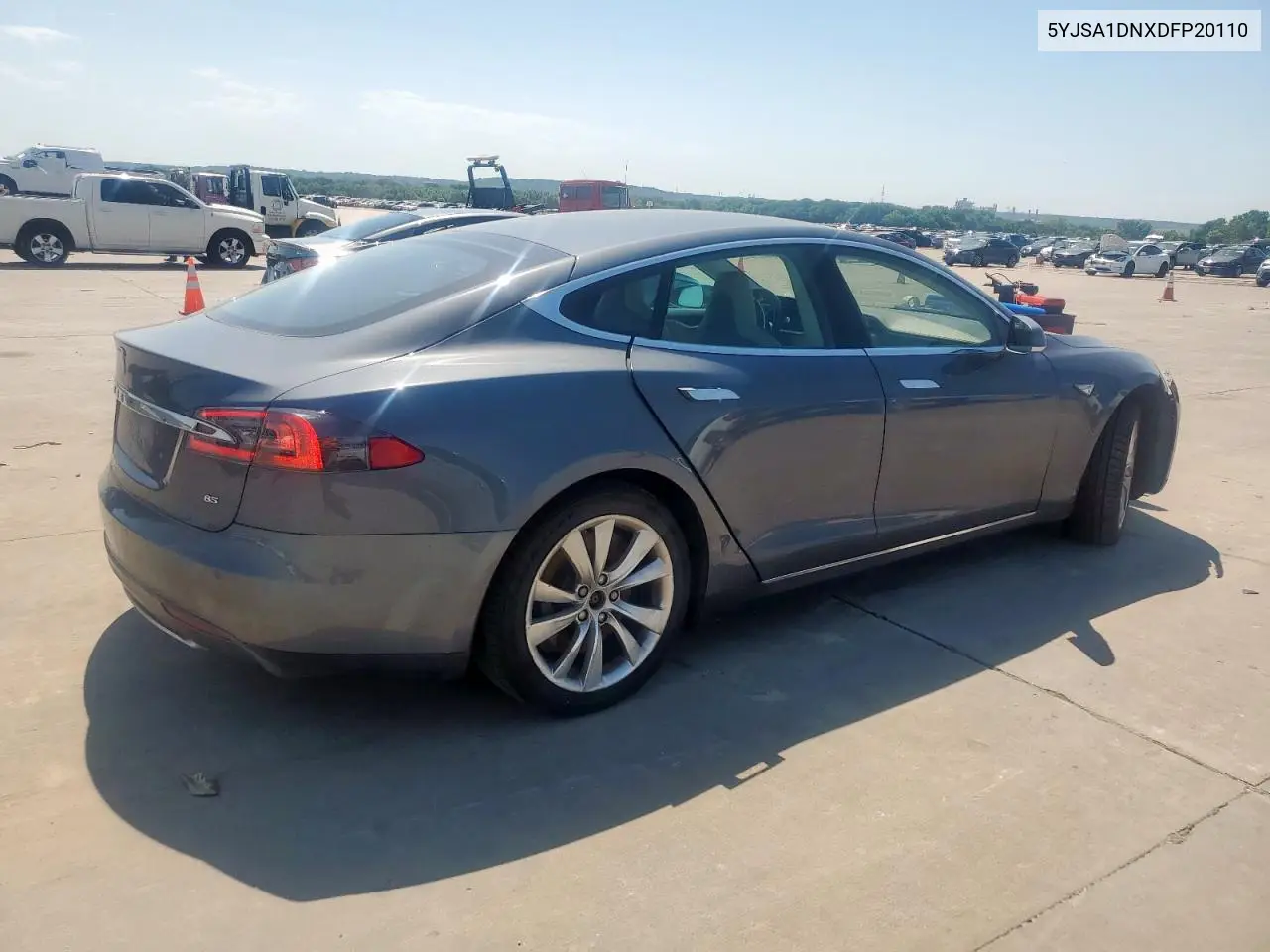 2013 Tesla Model S VIN: 5YJSA1DNXDFP20110 Lot: 56651865