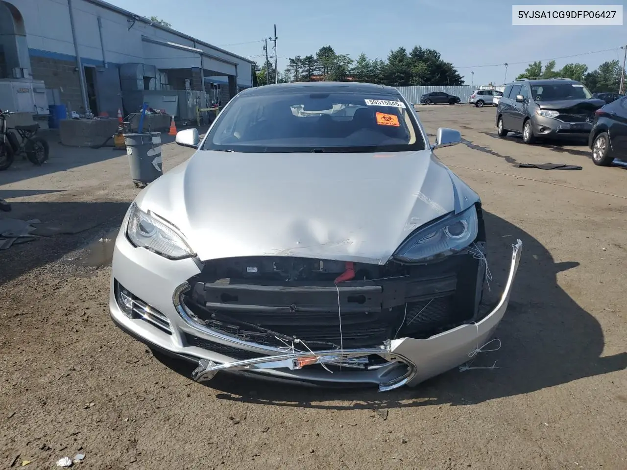 2013 Tesla Model S VIN: 5YJSA1CG9DFP06427 Lot: 59515845