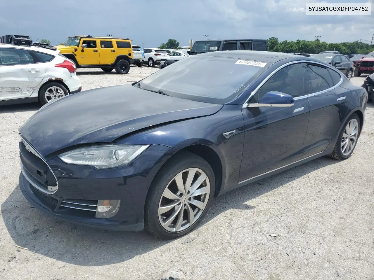 2013 Tesla Model S VIN: 5YJSA1CGXDFP04752 Lot: 62467225