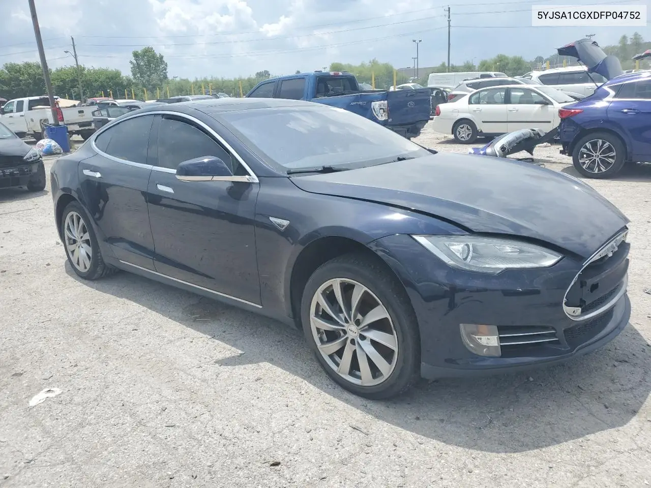 2013 Tesla Model S VIN: 5YJSA1CGXDFP04752 Lot: 62467225
