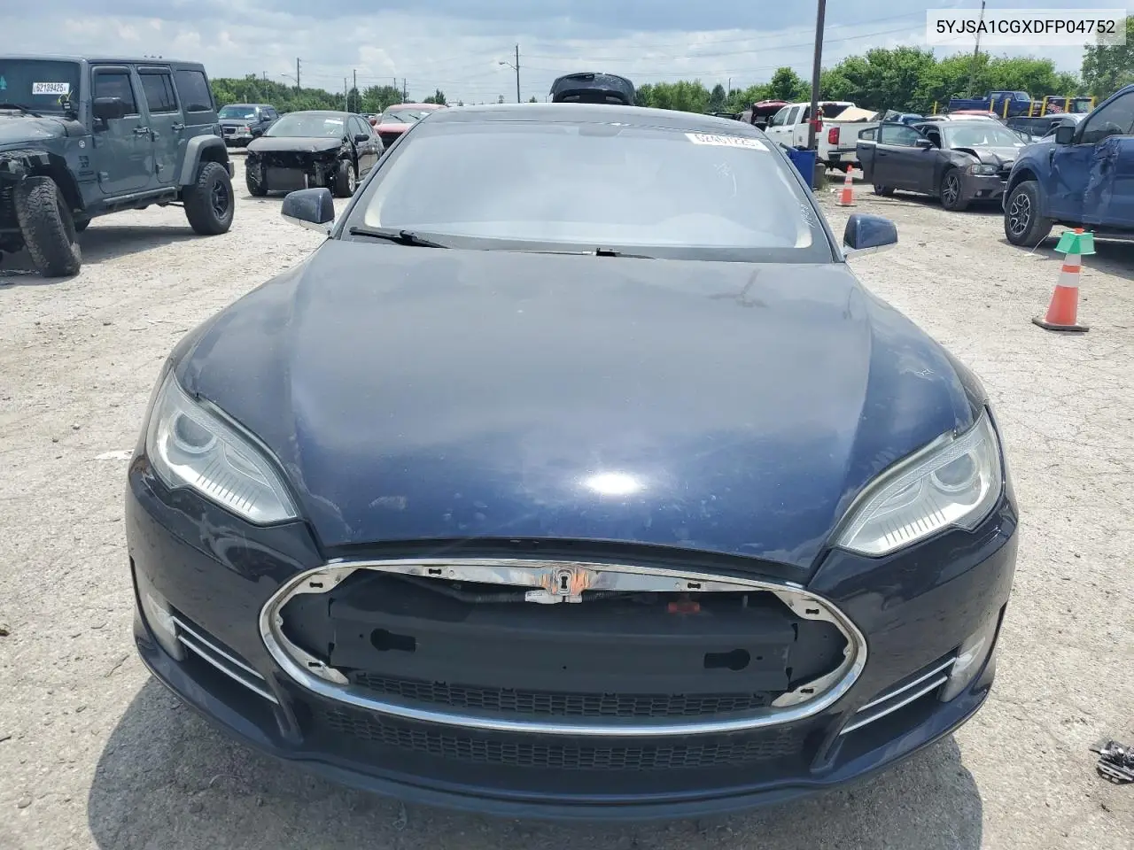 2013 Tesla Model S VIN: 5YJSA1CGXDFP04752 Lot: 62467225