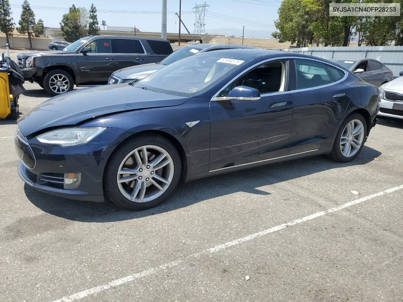2013 Tesla Model S VIN: 5YJSA1CN4DFP28253 Lot: 62494575