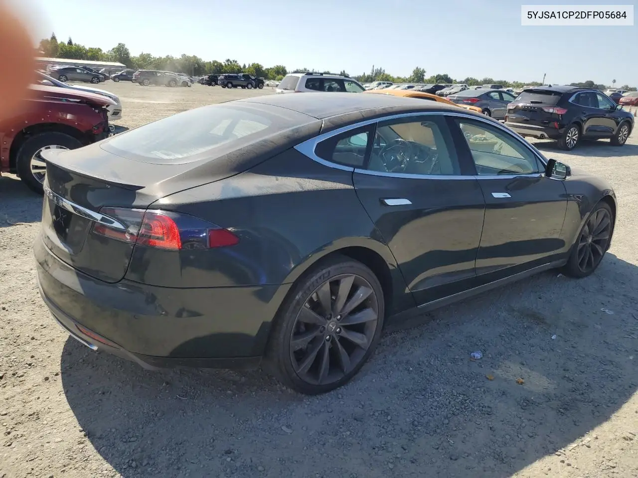 2013 Tesla Model S VIN: 5YJSA1CP2DFP05684 Lot: 62529035