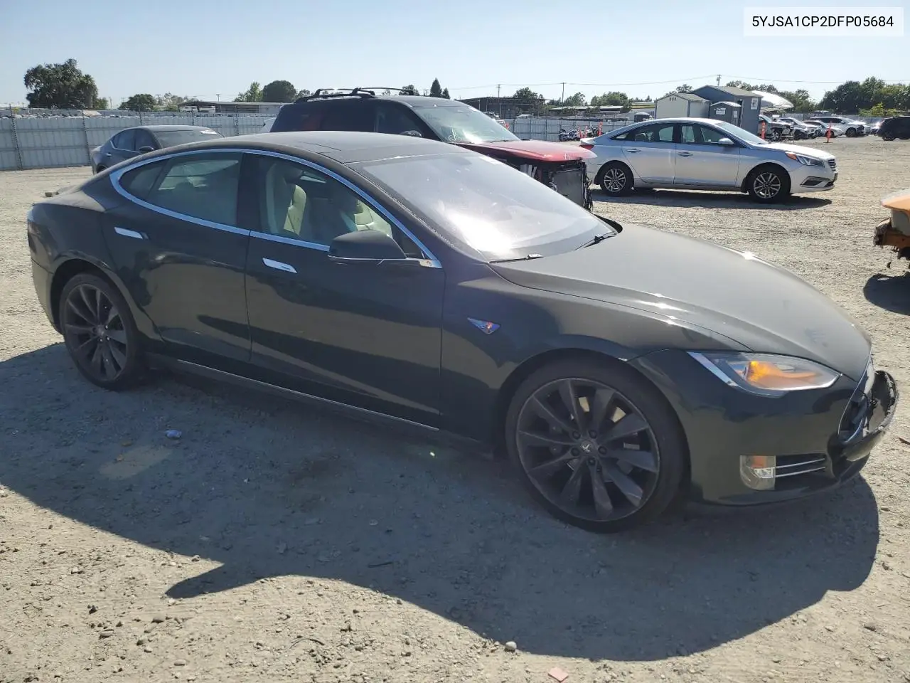 2013 Tesla Model S VIN: 5YJSA1CP2DFP05684 Lot: 62529035