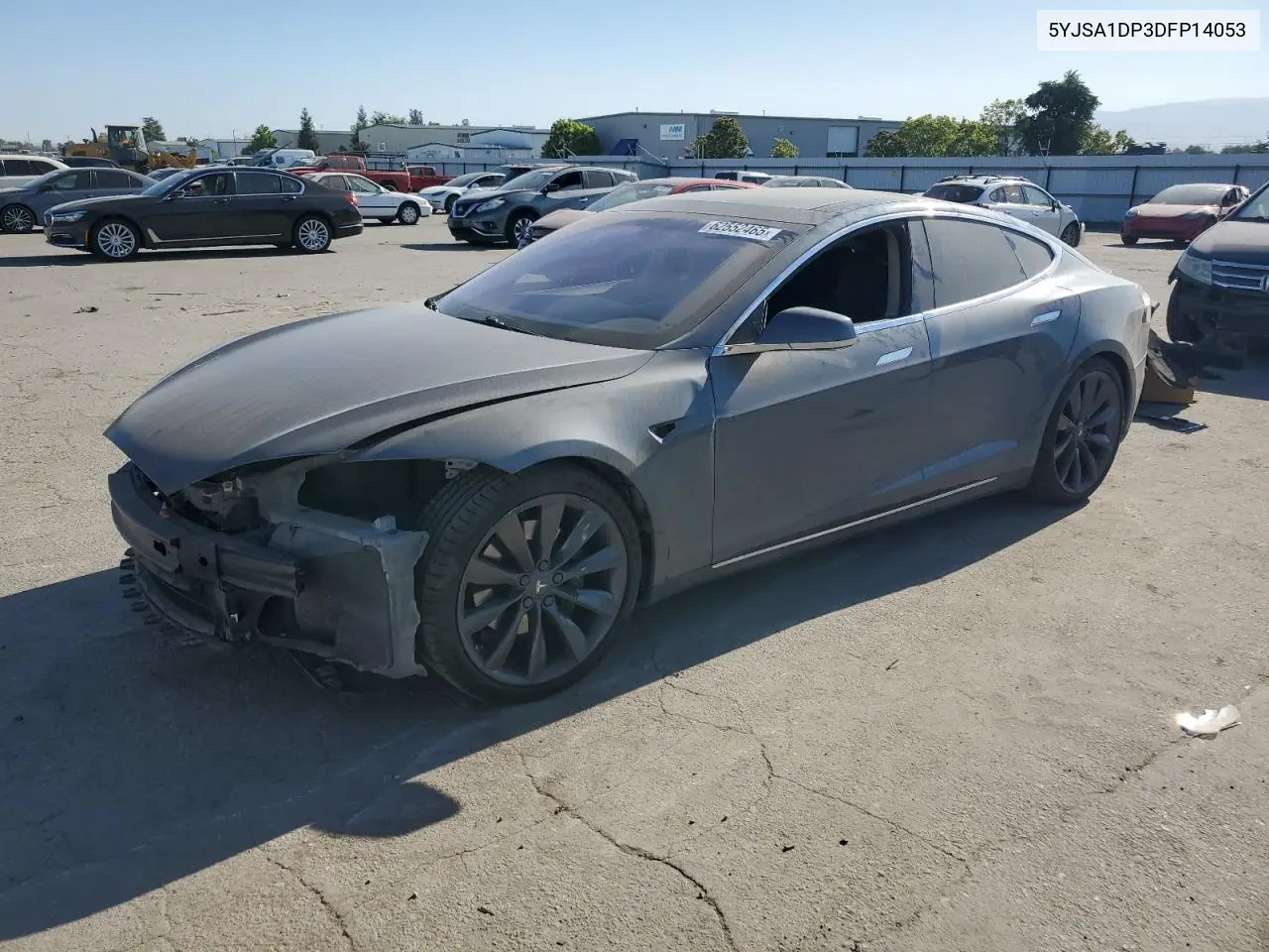 2013 Tesla Model S VIN: 5YJSA1DP3DFP14053 Lot: 62552465