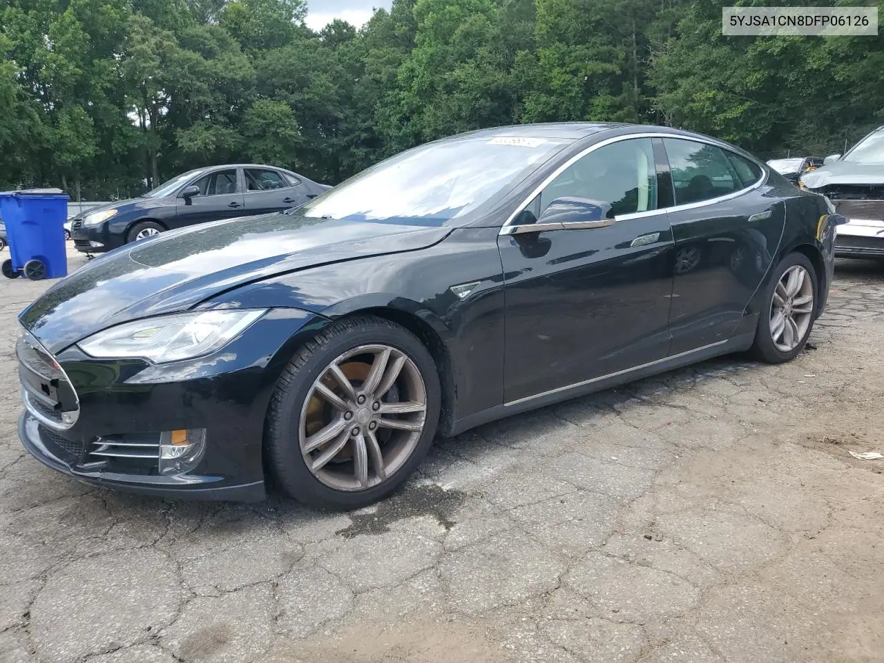 2013 Tesla Model S VIN: 5YJSA1CN8DFP06126 Lot: 63098515