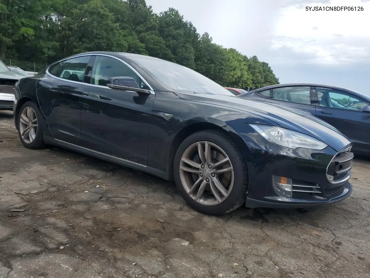 2013 Tesla Model S VIN: 5YJSA1CN8DFP06126 Lot: 63098515