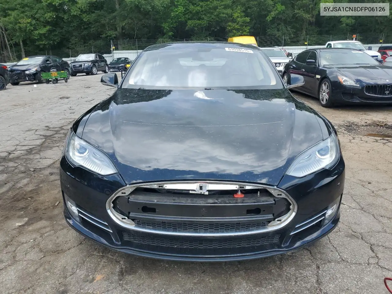 2013 Tesla Model S VIN: 5YJSA1CN8DFP06126 Lot: 63098515