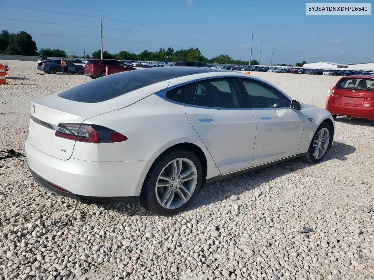 2013 Tesla Model S VIN: 5YJSA1DNXDFP26540 Lot: 63107965