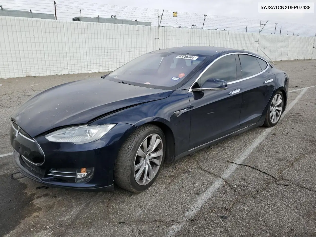2013 Tesla Model S VIN: 5YJSA1CNXDFP07438 Lot: 85766364