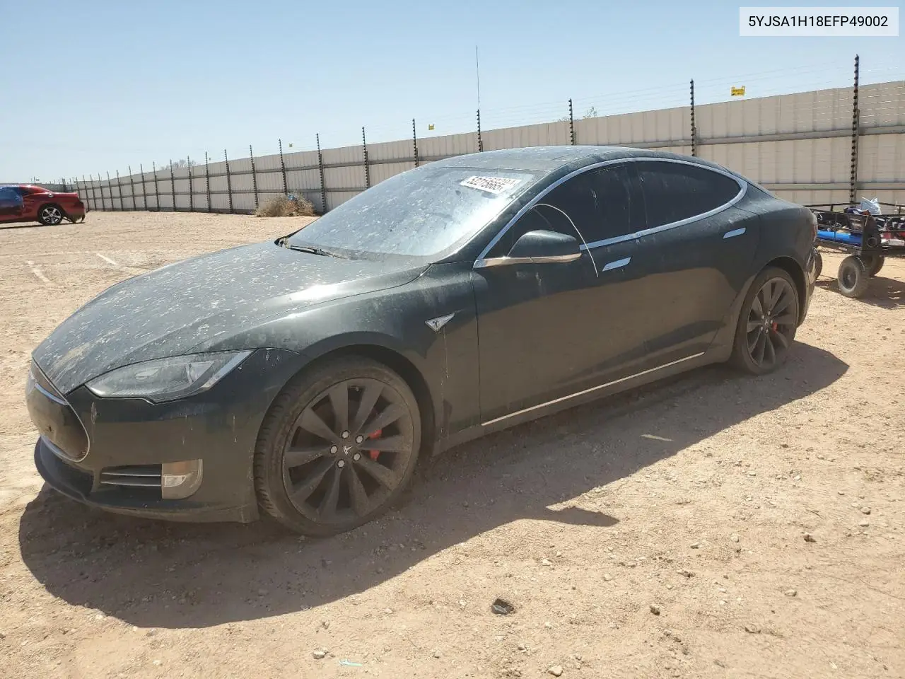 2014 Tesla Model S VIN: 5YJSA1H18EFP49002 Lot: 52215665