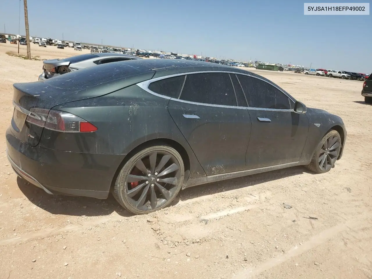 2014 Tesla Model S VIN: 5YJSA1H18EFP49002 Lot: 52215665