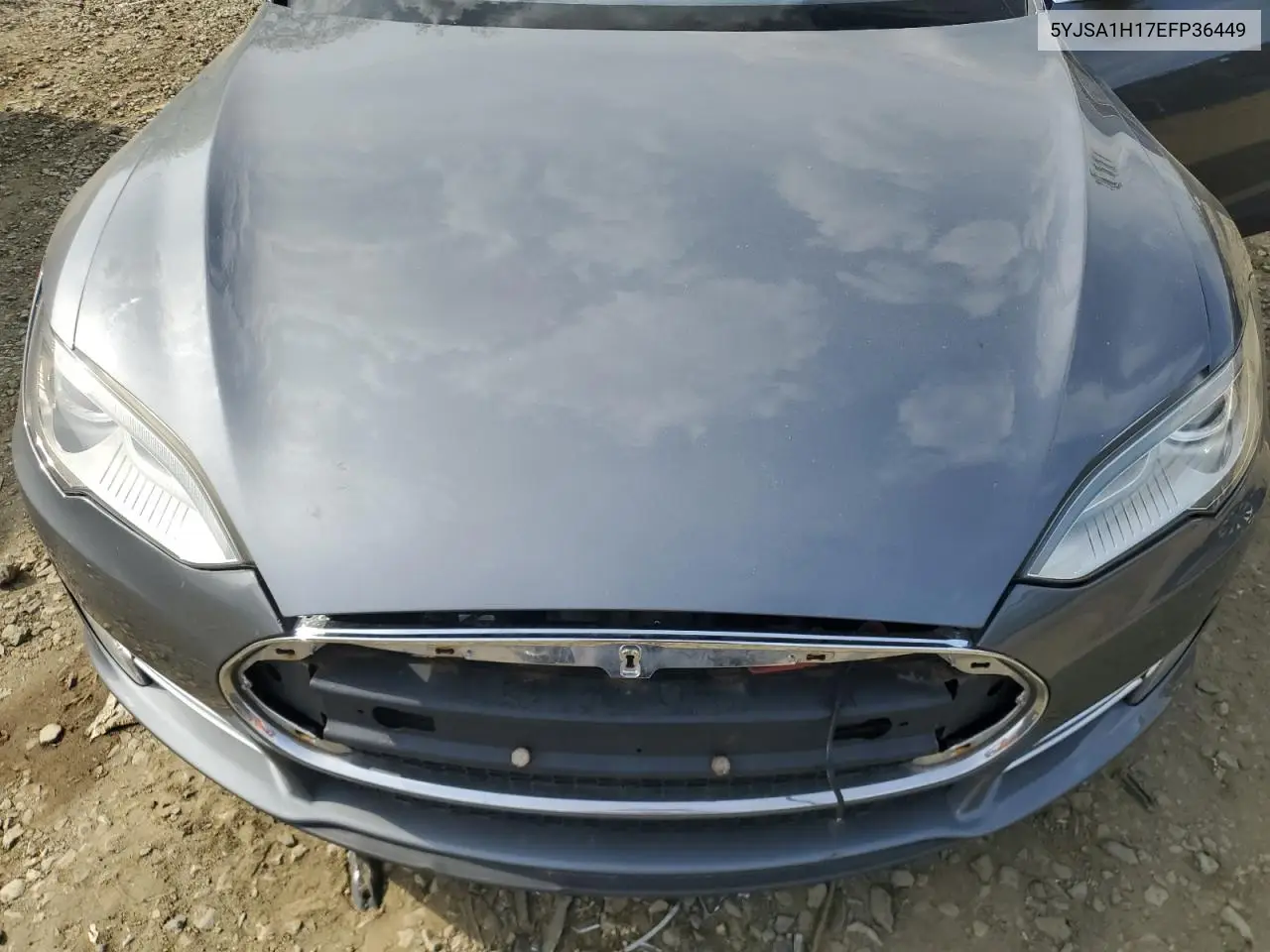 2014 Tesla Model S VIN: 5YJSA1H17EFP36449 Lot: 56512065