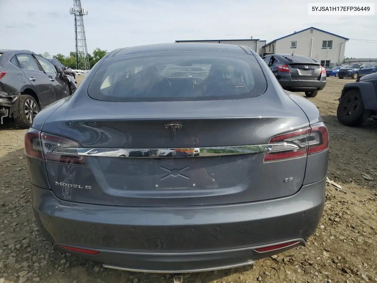 2014 Tesla Model S VIN: 5YJSA1H17EFP36449 Lot: 56512065
