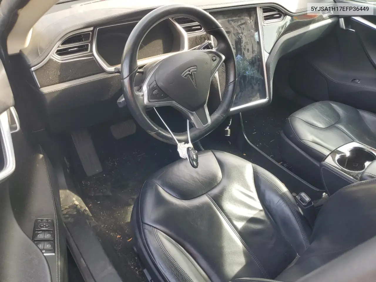2014 Tesla Model S VIN: 5YJSA1H17EFP36449 Lot: 56512065
