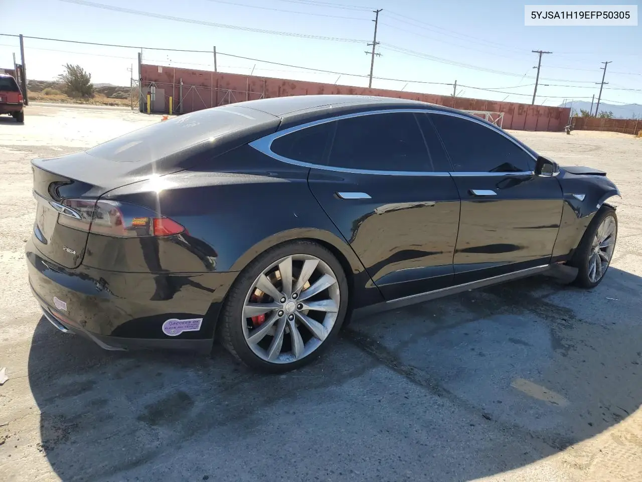 2014 Tesla Model S VIN: 5YJSA1H19EFP50305 Lot: 56710345