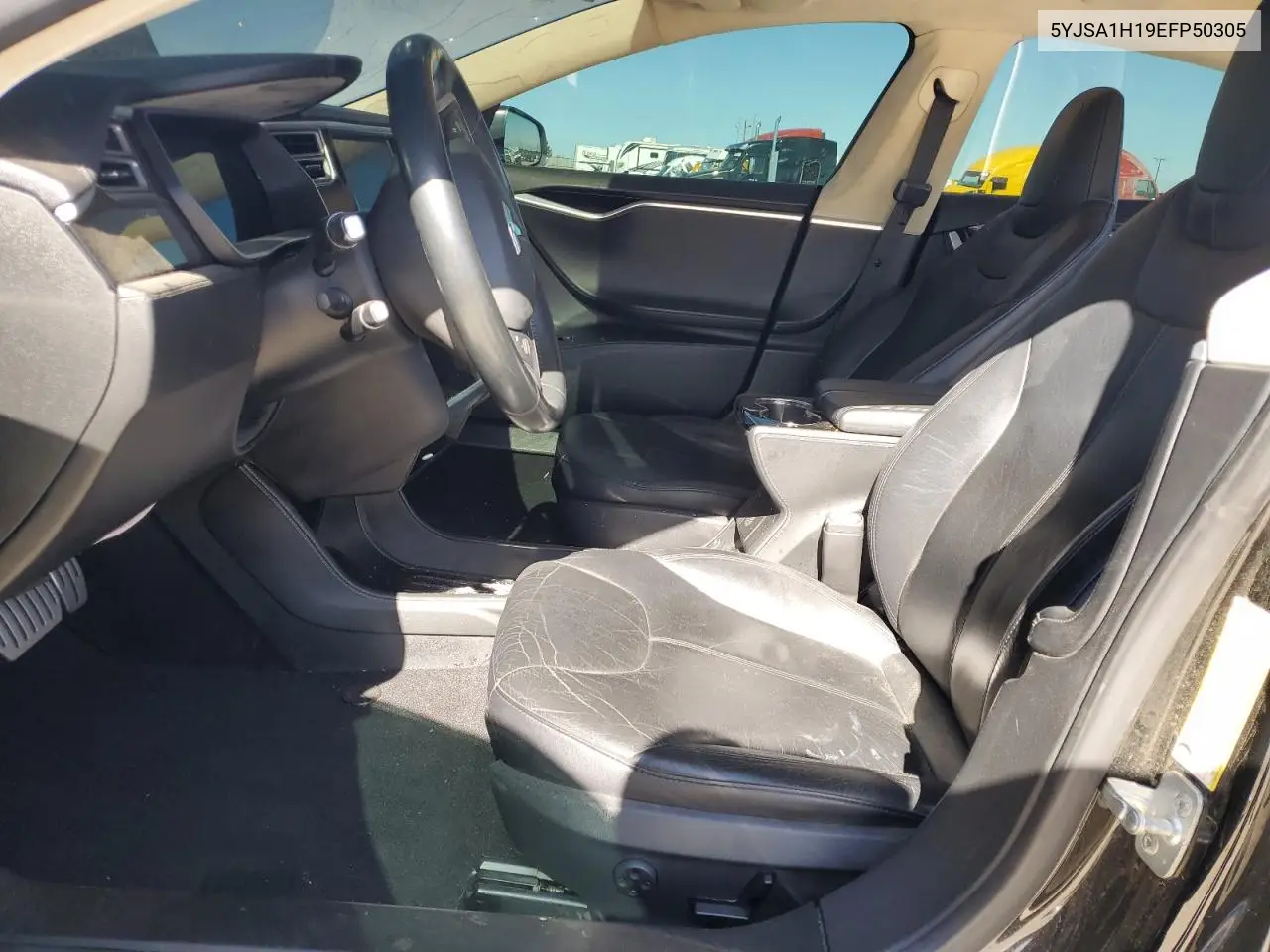 2014 Tesla Model S VIN: 5YJSA1H19EFP50305 Lot: 56710345