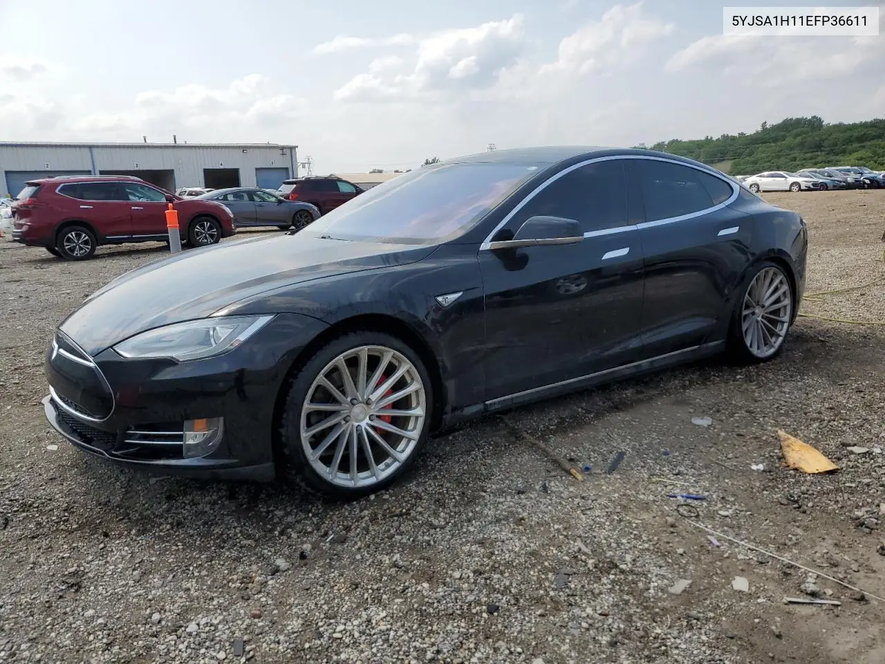 2014 Tesla Model S VIN: 5YJSA1H11EFP36611 Lot: 59544085