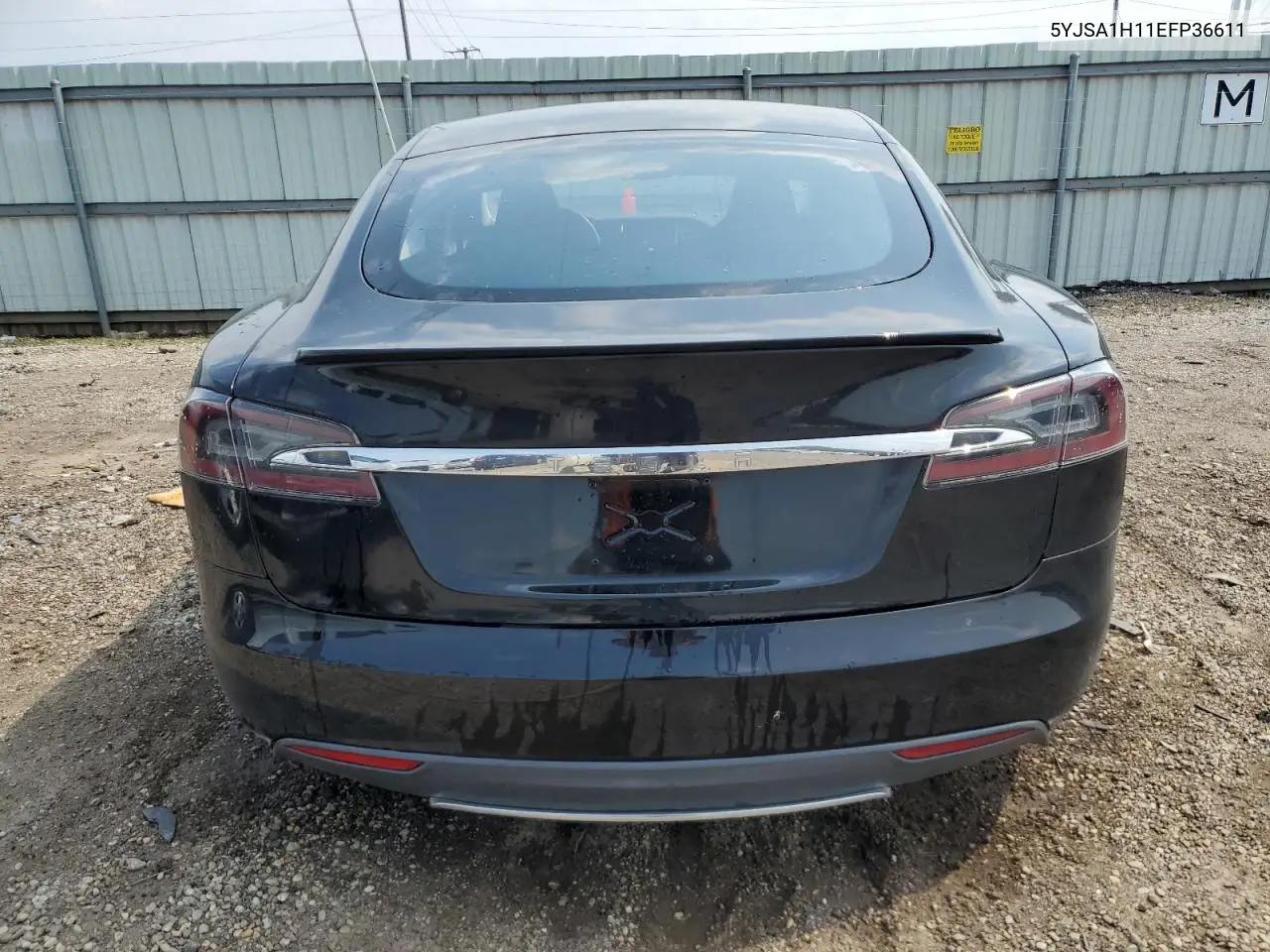 2014 Tesla Model S VIN: 5YJSA1H11EFP36611 Lot: 59544085
