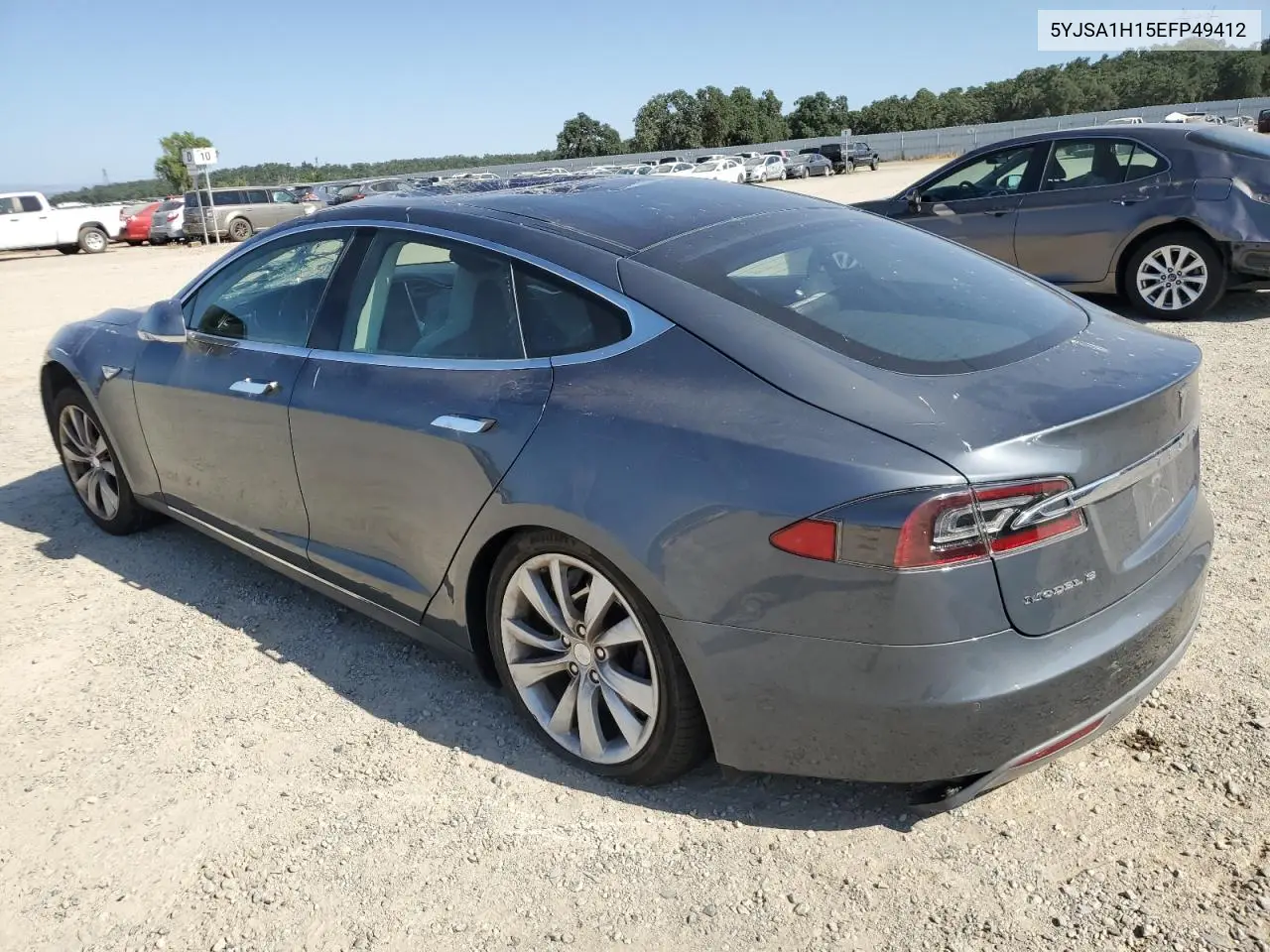 2014 Tesla Model S VIN: 5YJSA1H15EFP49412 Lot: 60476835