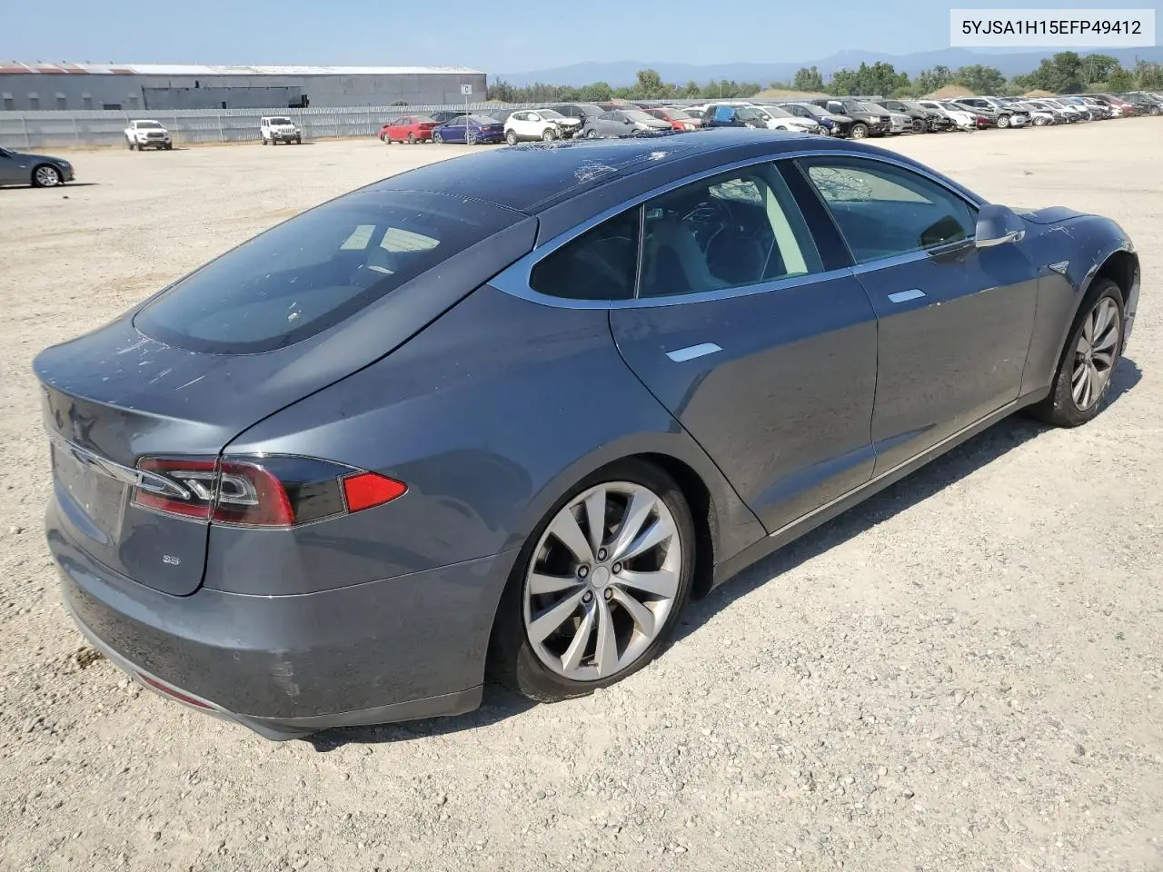 2014 Tesla Model S VIN: 5YJSA1H15EFP49412 Lot: 60476835