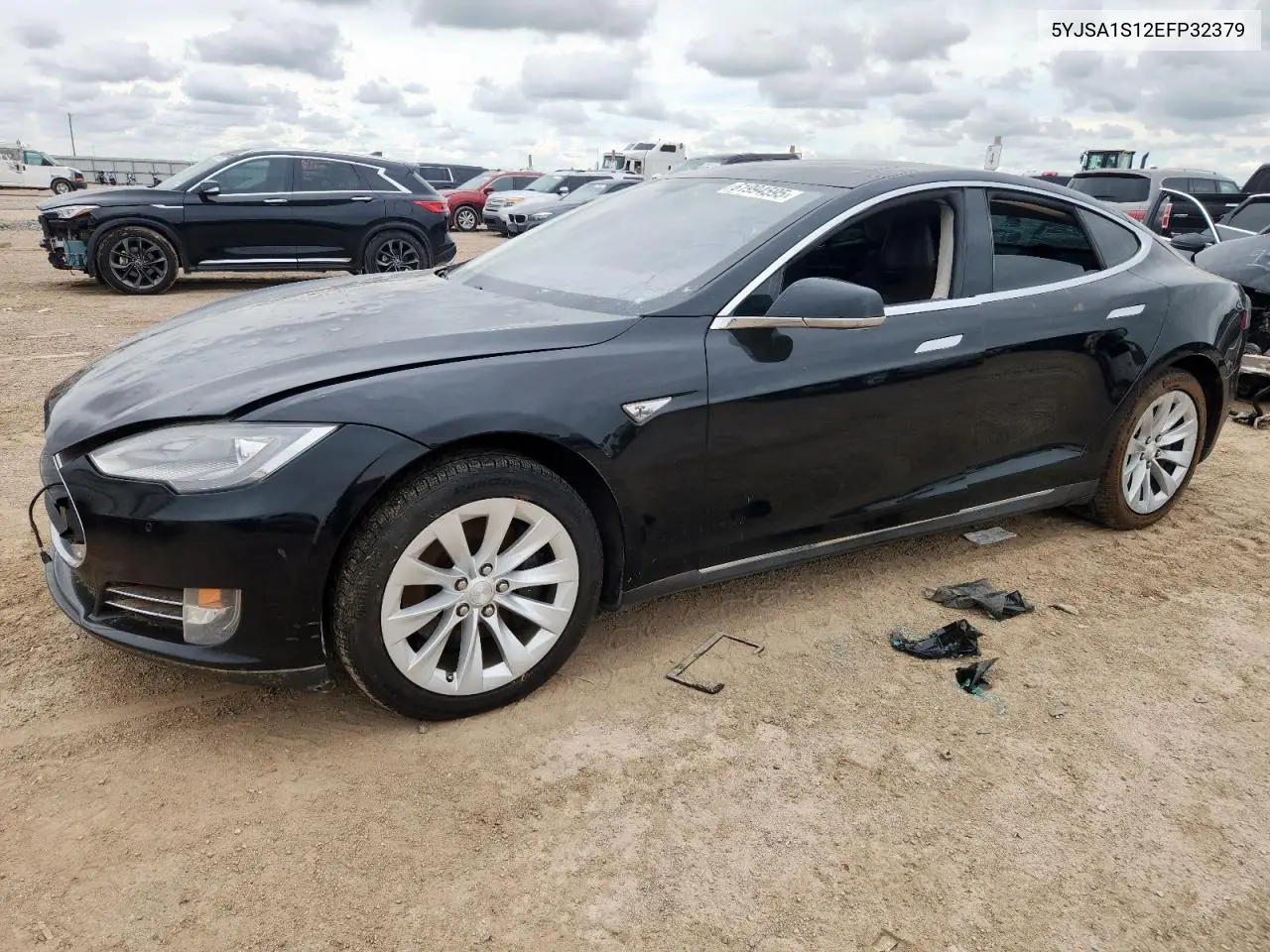 2014 Tesla Model S VIN: 5YJSA1S12EFP32379 Lot: 61994595