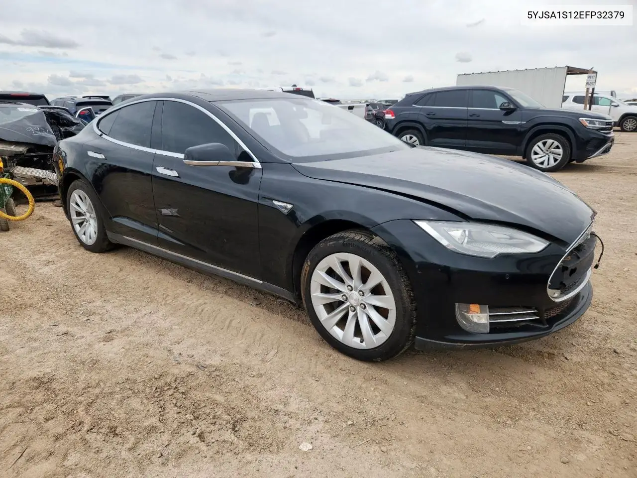 2014 Tesla Model S VIN: 5YJSA1S12EFP32379 Lot: 61994595
