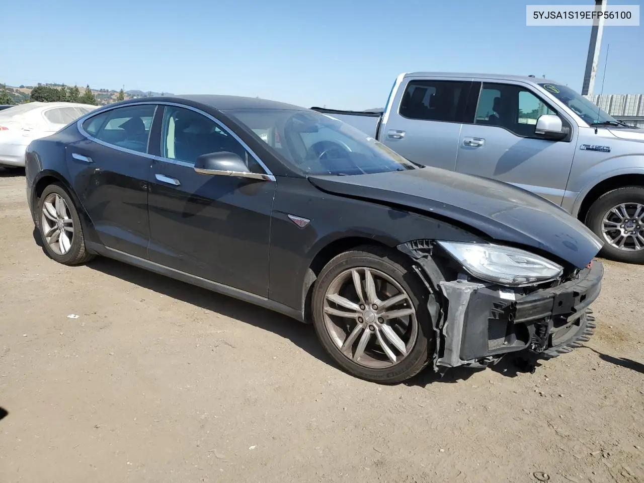 2014 Tesla Model S VIN: 5YJSA1S19EFP56100 Lot: 62331725