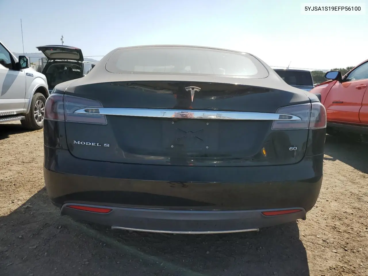 2014 Tesla Model S VIN: 5YJSA1S19EFP56100 Lot: 62331725