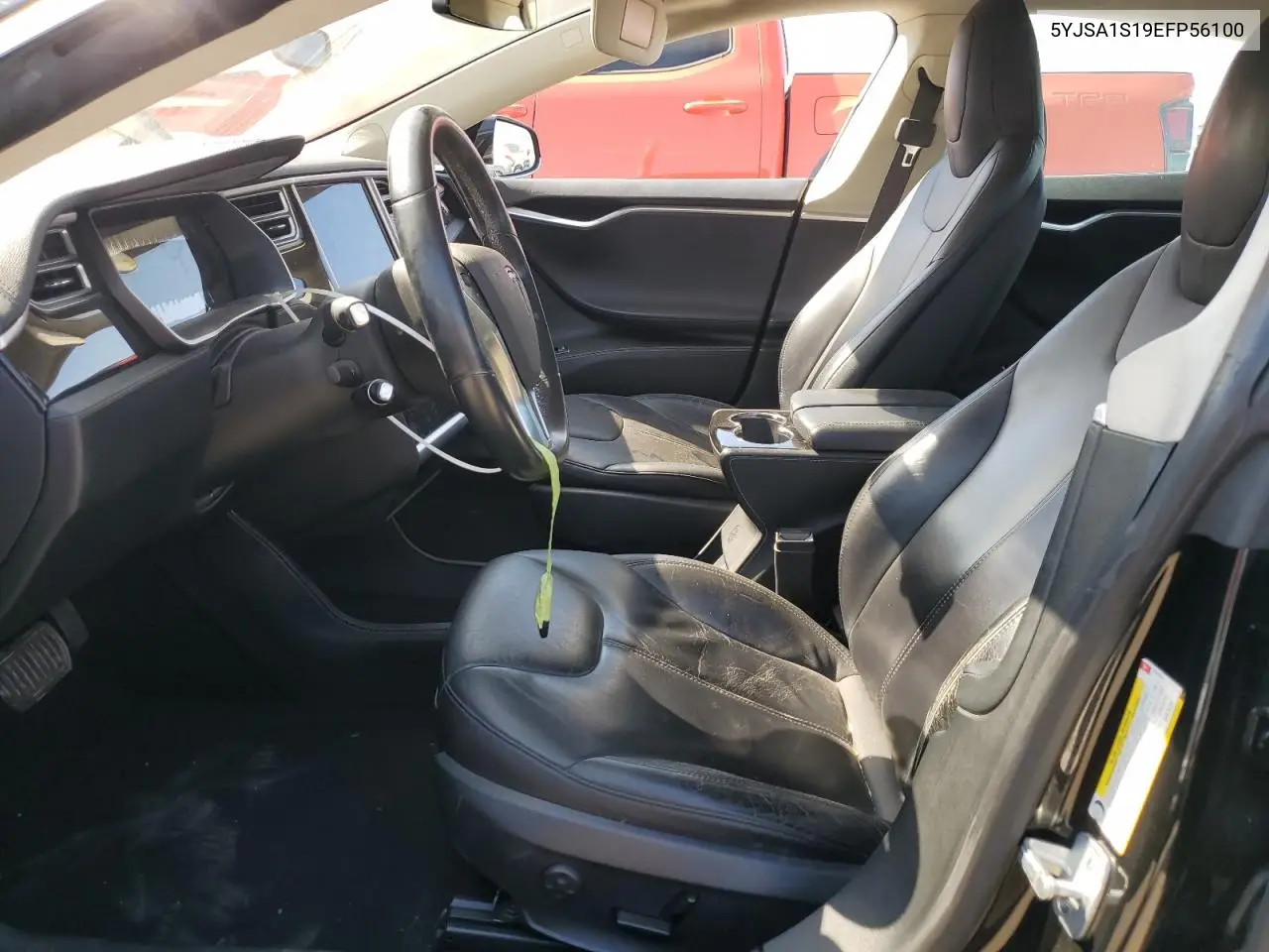 2014 Tesla Model S VIN: 5YJSA1S19EFP56100 Lot: 62331725