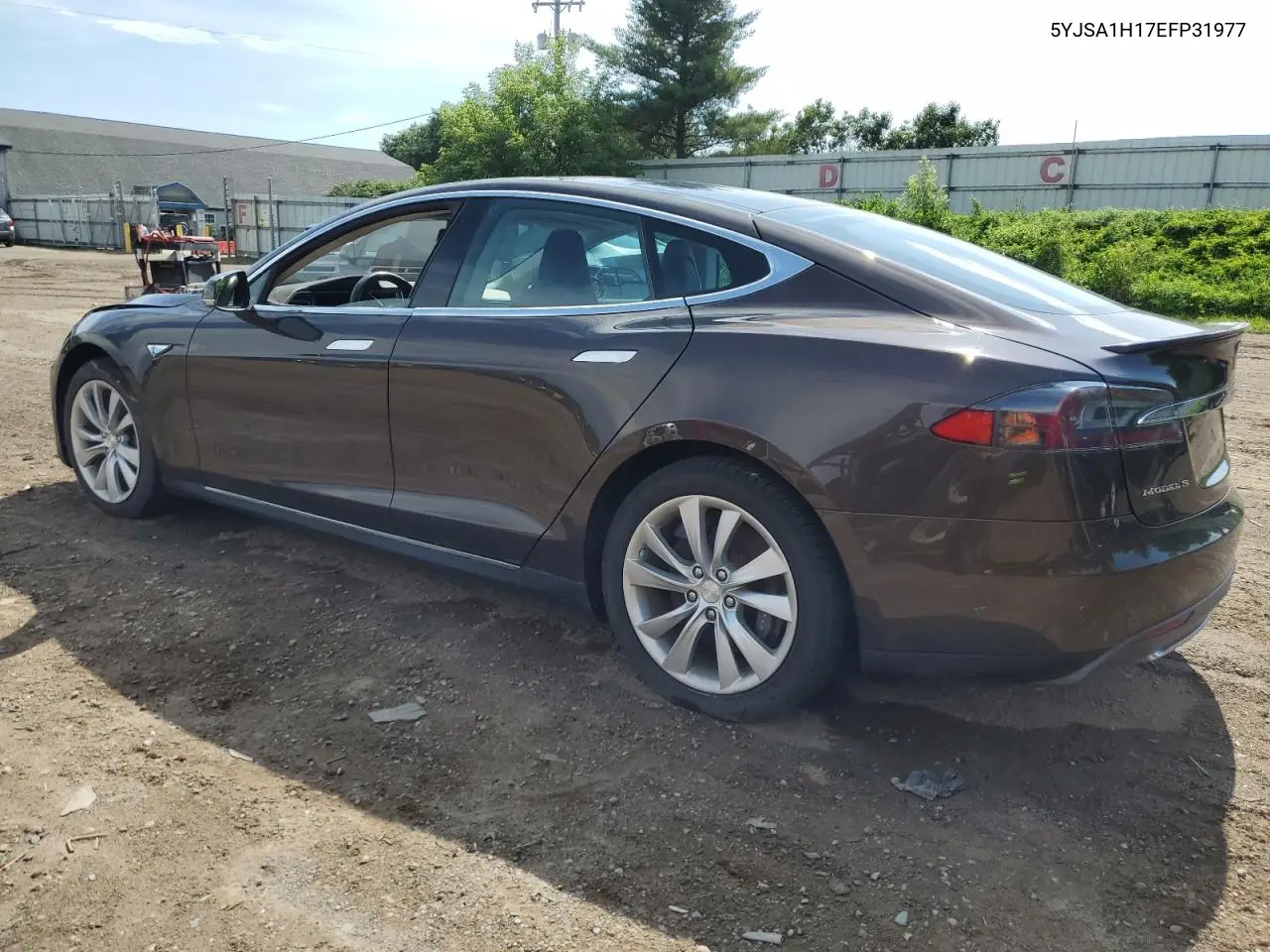 2014 Tesla Model S VIN: 5YJSA1H17EFP31977 Lot: 62521525