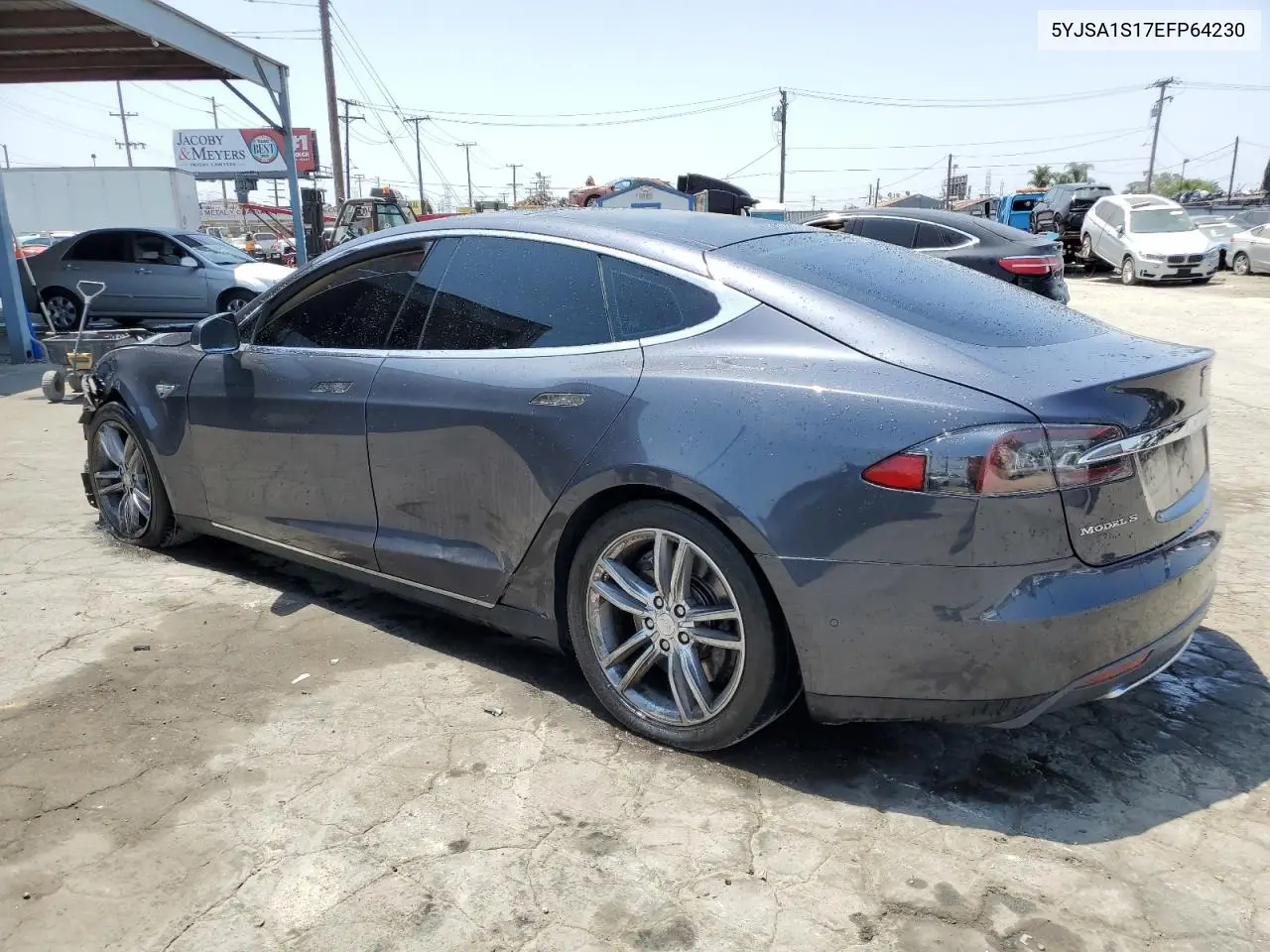 2014 Tesla Model S VIN: 5YJSA1S17EFP64230 Lot: 62584015