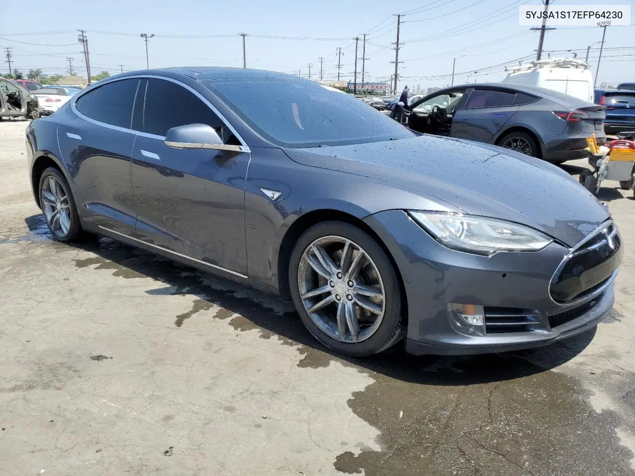 2014 Tesla Model S VIN: 5YJSA1S17EFP64230 Lot: 62584015