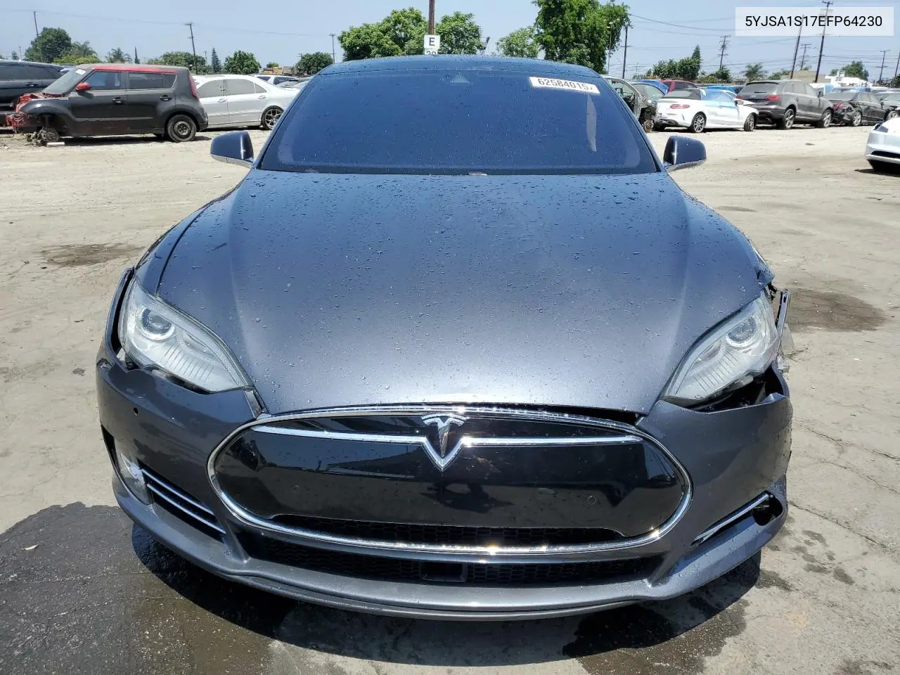 2014 Tesla Model S VIN: 5YJSA1S17EFP64230 Lot: 62584015