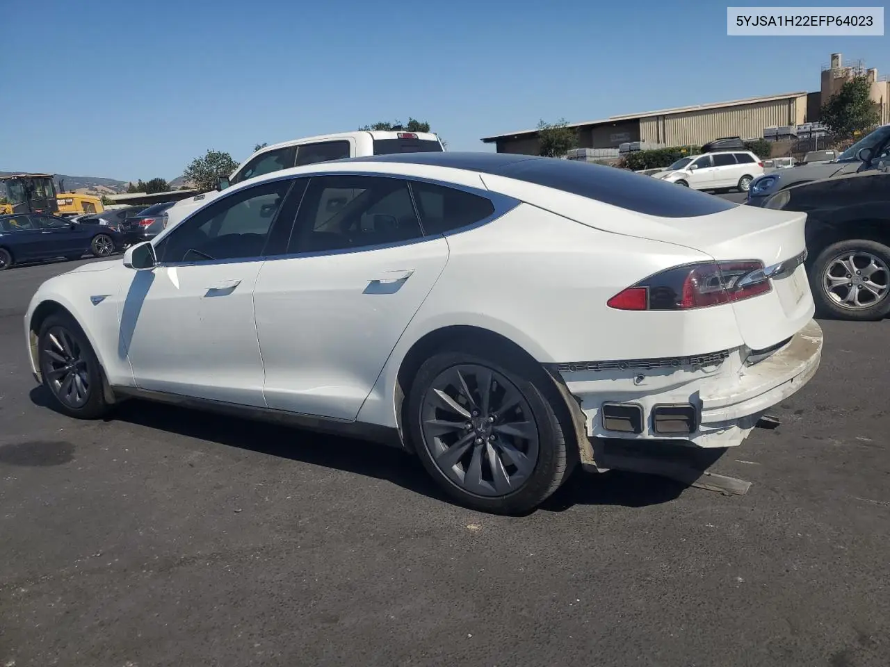 2014 Tesla Model S VIN: 5YJSA1H22EFP64023 Lot: 62887485
