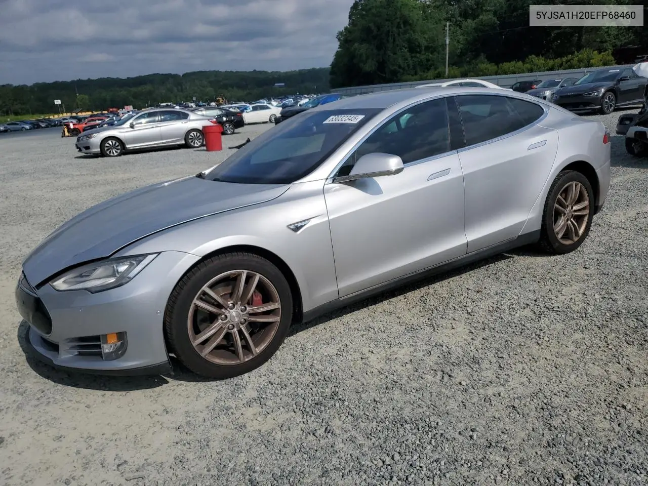2014 Tesla Model S VIN: 5YJSA1H20EFP68460 Lot: 63032345