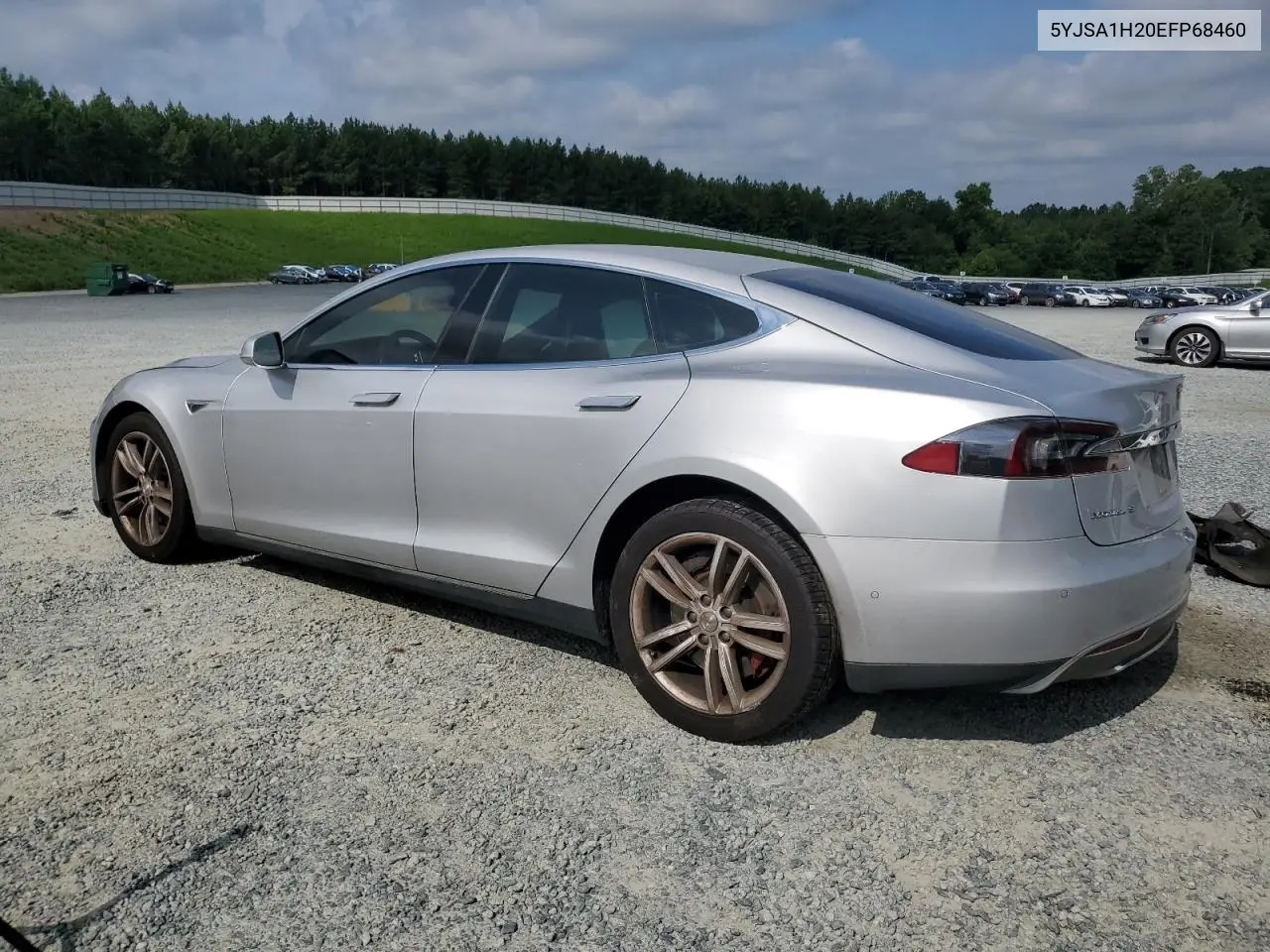 2014 Tesla Model S VIN: 5YJSA1H20EFP68460 Lot: 63032345
