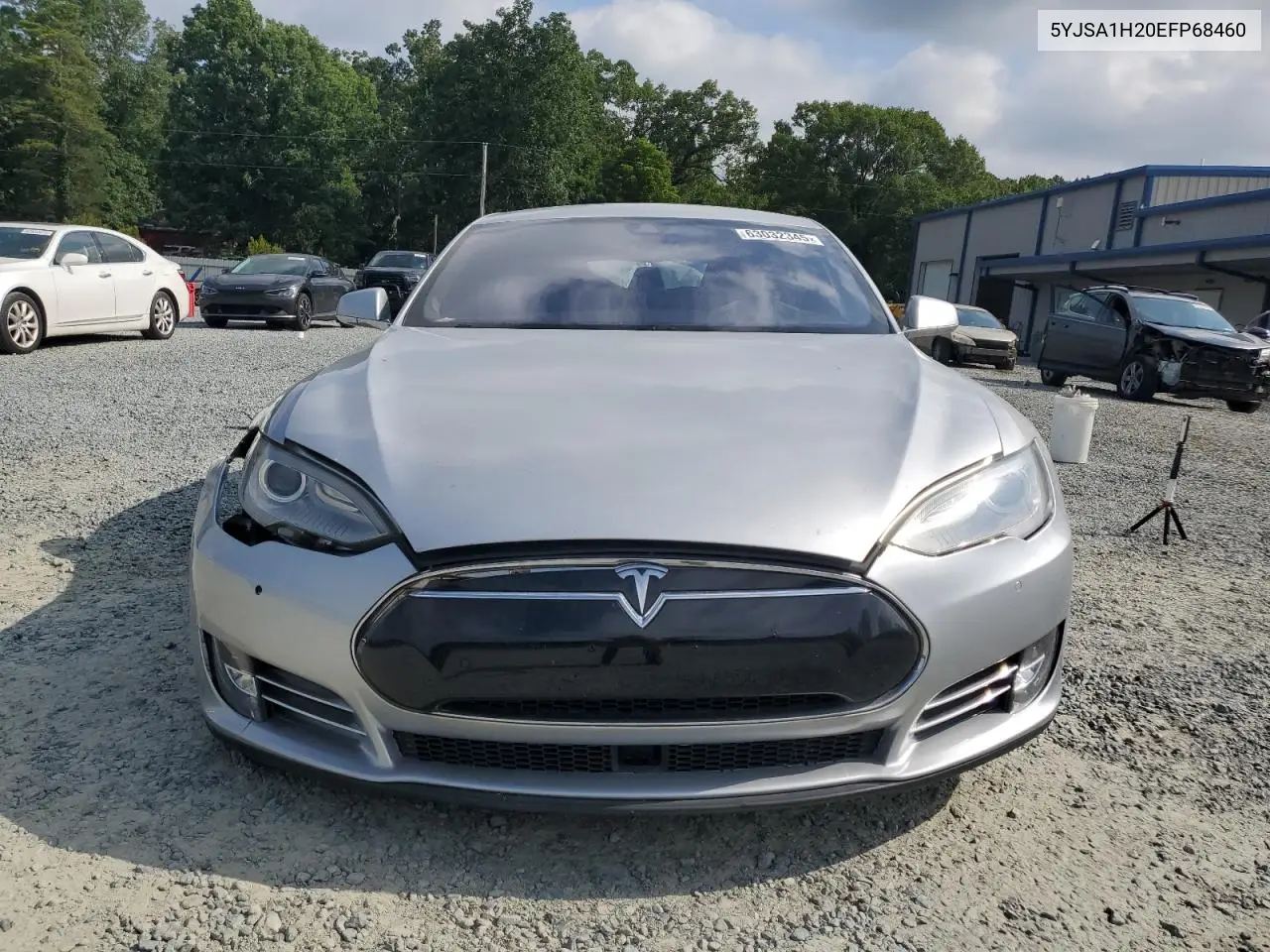 2014 Tesla Model S VIN: 5YJSA1H20EFP68460 Lot: 63032345