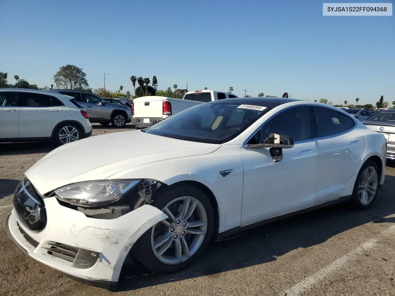 2015 Tesla Model S 70D VIN: 5YJSA1S22FF094368 Lot: 51460395