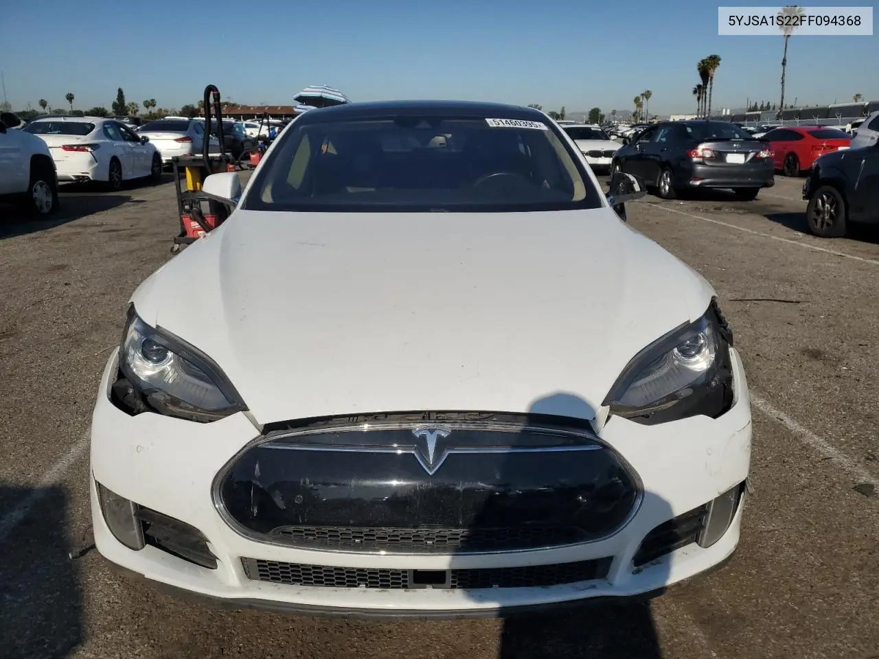 2015 Tesla Model S 70D VIN: 5YJSA1S22FF094368 Lot: 51460395