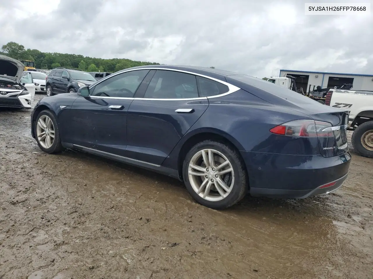 2015 Tesla Model S 85D VIN: 5YJSA1H26FFP78668 Lot: 55337415